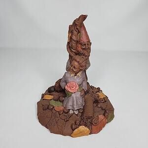 Tom Clark Gnome Sugar and Spice 1984 Sculpture Lovers Courting Rose with COA